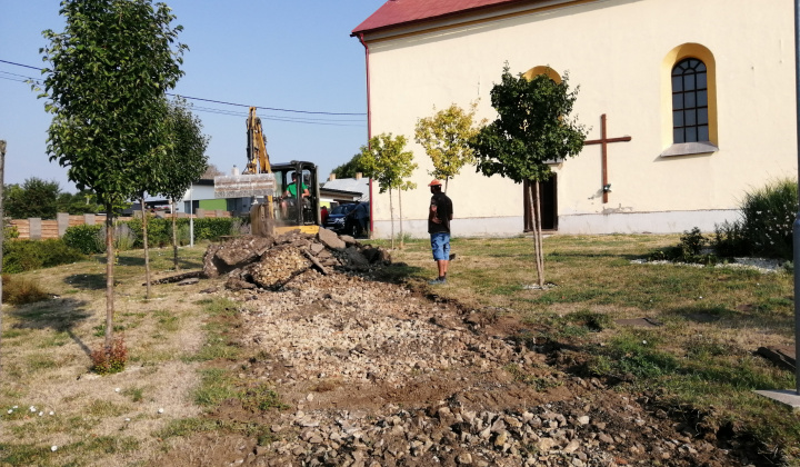 MIRRI - Revitalizácia centra obce - areál Gréckokatolíckeho chrámu