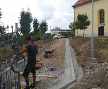 MIRRI - Revitalizácia centra obce - areál Gréckokatolíckeho chrámu