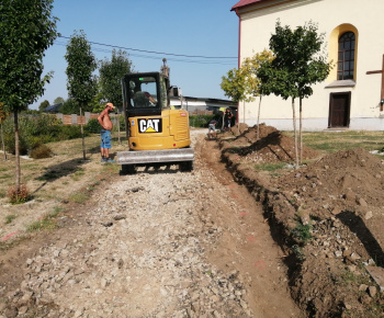 MIRRI - Revitalizácia centra obce - areál Gréckokatolíckeho chrámu