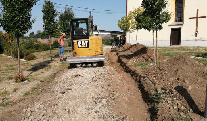 MIRRI - Revitalizácia centra obce - areál Gréckokatolíckeho chrámu