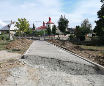MIRRI - Revitalizácia centra obce - areál Gréckokatolíckeho chrámu