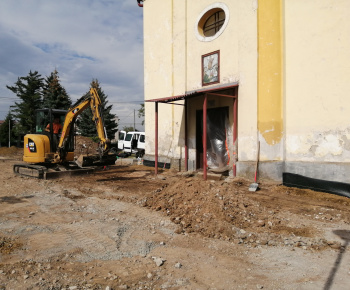 MIRRI - Revitalizácia centra obce - areál Gréckokatolíckeho chrámu