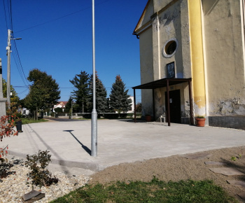 MIRRI - Revitalizácia centra obce - areál Gréckokatolíckeho chrámu
