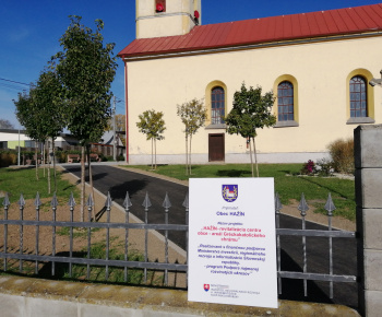 MIRRI - Revitalizácia centra obce - areál Gréckokatolíckeho chrámu