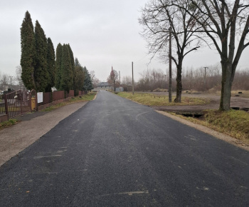 Rekonštrukcia časti miestnych komunikácii v obci Hažín