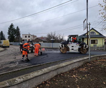 Rekonštrukcia časti miestnych komunikácii v obci Hažín
