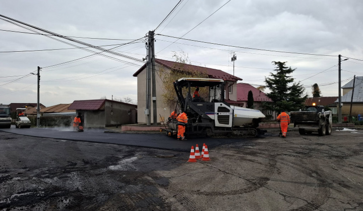 Rekonštrukcia časti miestnych komunikácii v obci Hažín