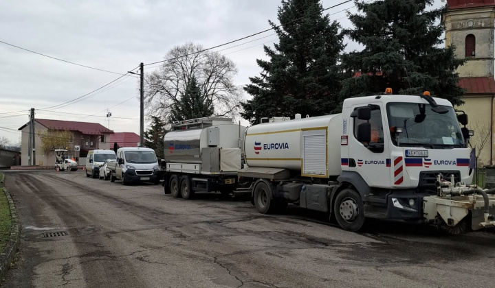 Rekonštrukcia časti miestnych komunikácii v obci Hažín