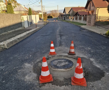 Rekonštrukcia časti miestnych komunikácii v obci Hažín