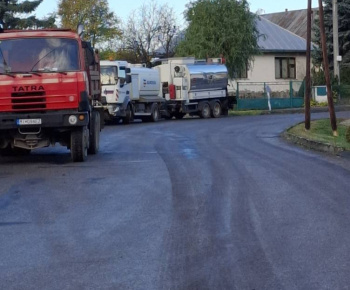Rekonštrukcia časti miestnych komunikácii v obci Hažín