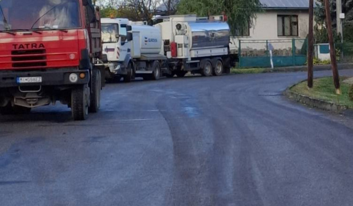 Rekonštrukcia časti miestnych komunikácii v obci Hažín