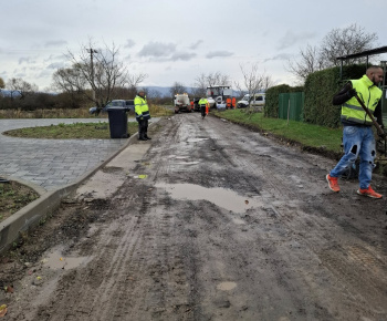 Rekonštrukcia časti miestnych komunikácii v obci Hažín