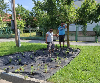 Hažín- dažďové záhony (II.etapa)