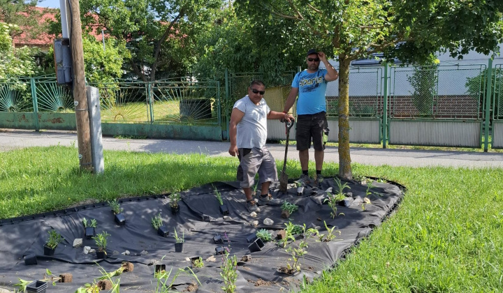 Hažín- dažďové záhony (II.etapa)