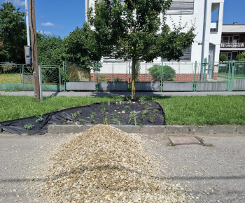 Hažín- dažďové záhony (II.etapa)