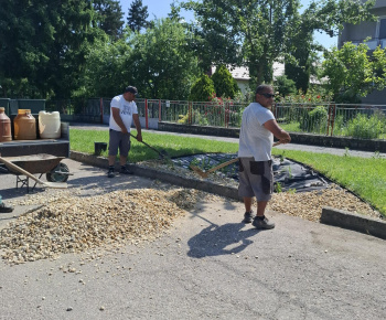 Hažín- dažďové záhony (II.etapa)