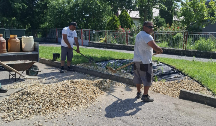 Hažín- dažďové záhony (II.etapa)