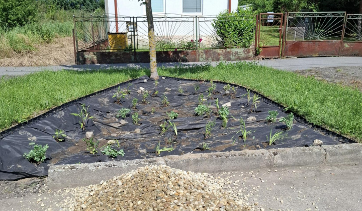 Hažín- dažďové záhony (II.etapa)