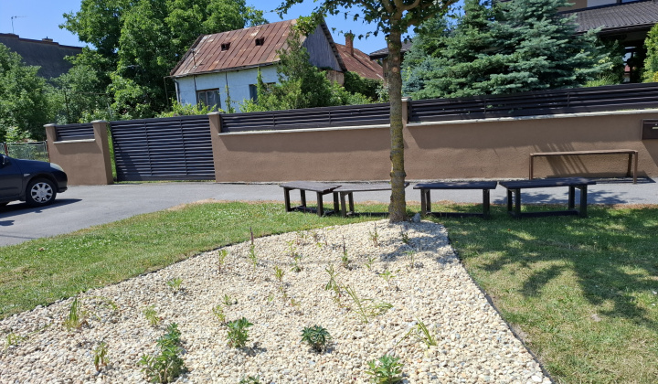 Hažín- dažďové záhony (II.etapa)