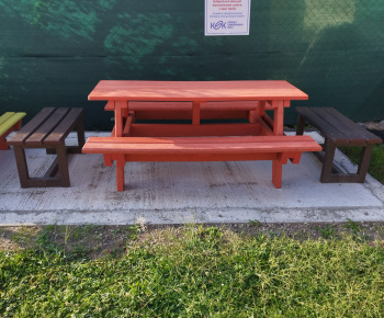 Oddychová zóna pri komunitnom centre v obci Hažín