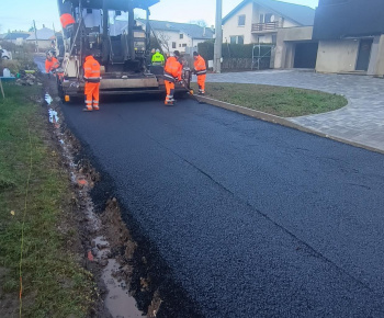 Rekonštrukcia časti miestnych komunikácii v obci Hažín