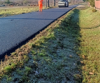 Rekonštrukcia časti miestnych komunikácii v obci Hažín
