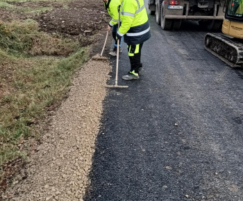 Rekonštrukcia časti miestnych komunikácii v obci Hažín