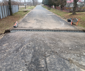 Rekonštrukcia časti miestnych komunikácii v obci Hažín