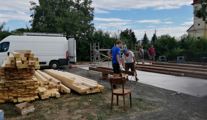 Projekt PPA: Hažín: Výstavba altánku v športovo oddychovej zóne