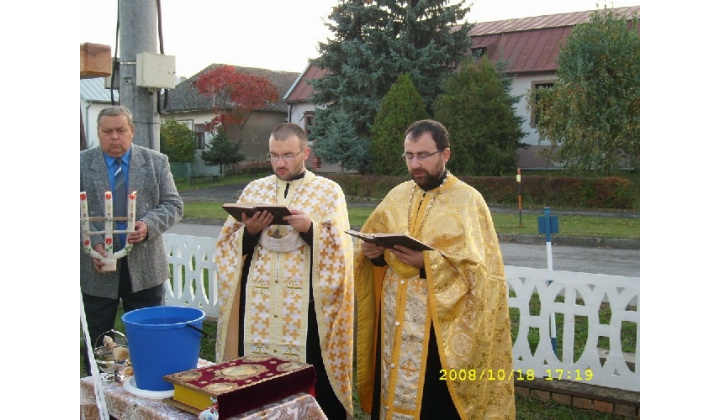19.10.2008 POSVATENIE PRAVOSLÁVNEHO CHRÁMU